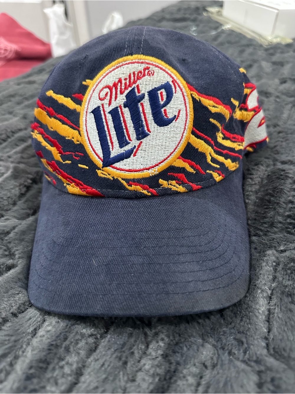 Vintage Chase Authentics Miller Lite NASCAR SnapBack